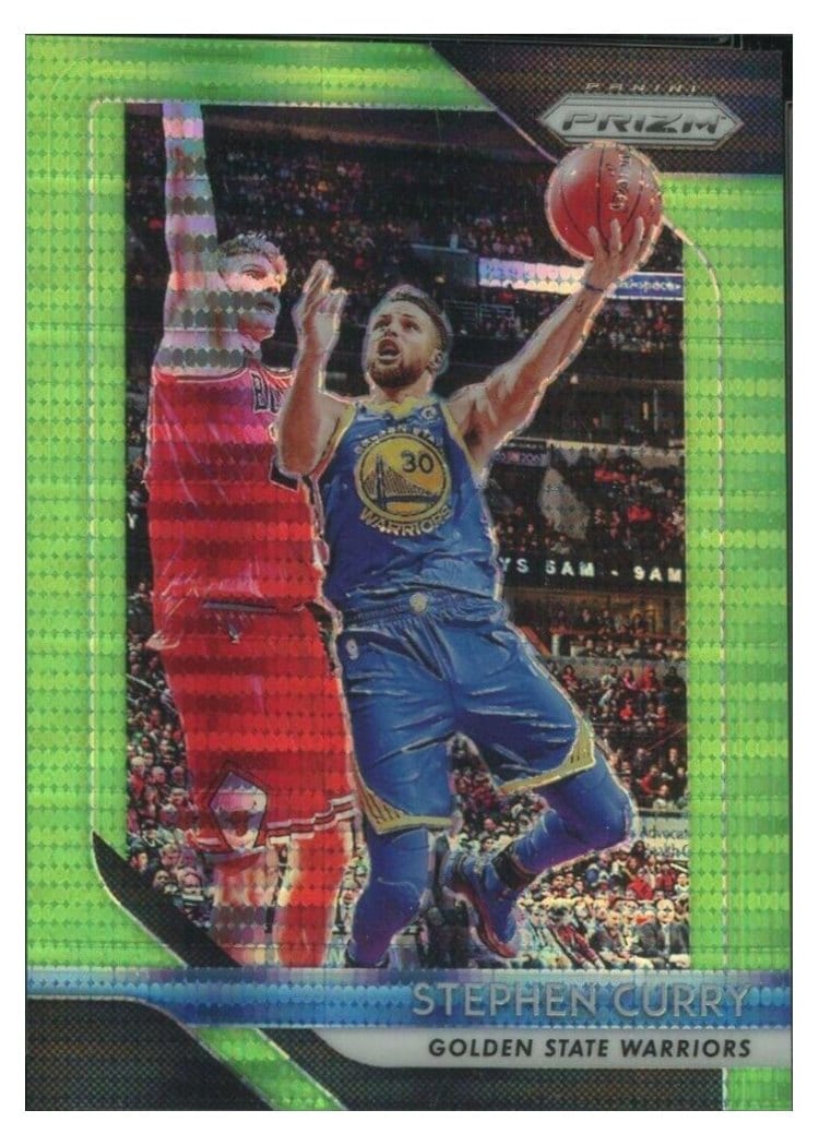 2018-19 Panini Prizm Base Set Stephen Curry #222 card