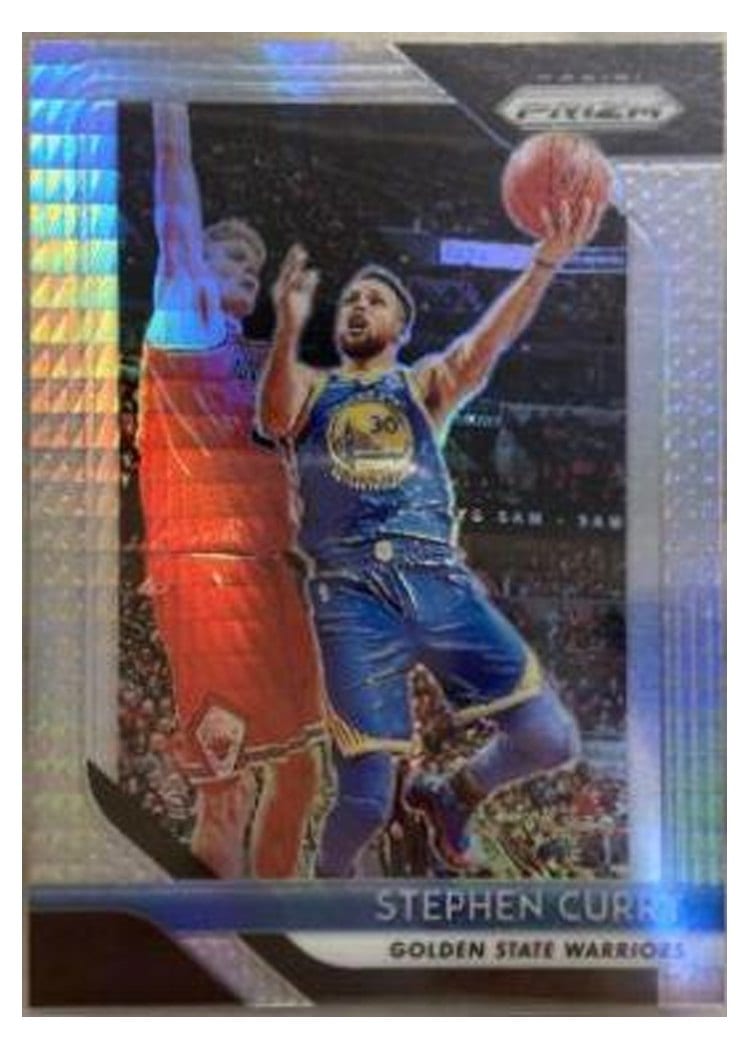 2018-19 Panini Prizm Base Set Stephen Curry #222 card