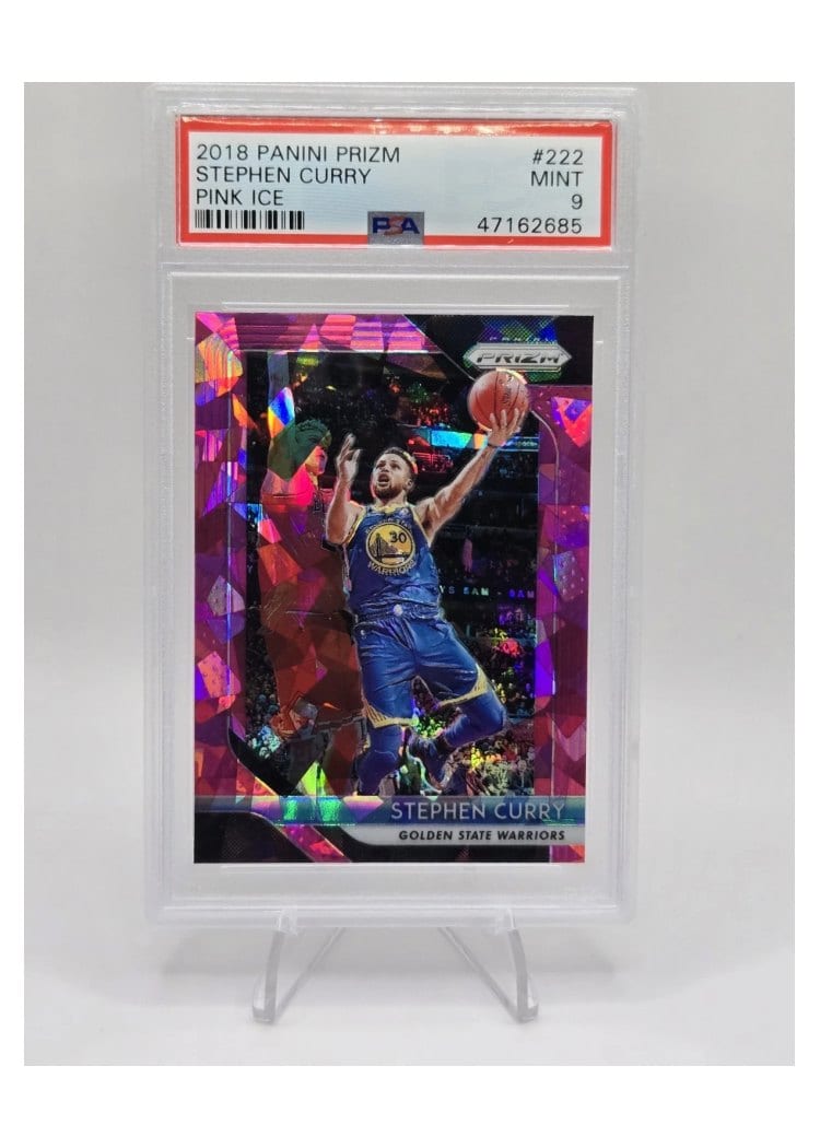 2018-19 Panini Prizm Base Set Stephen Curry #222 card