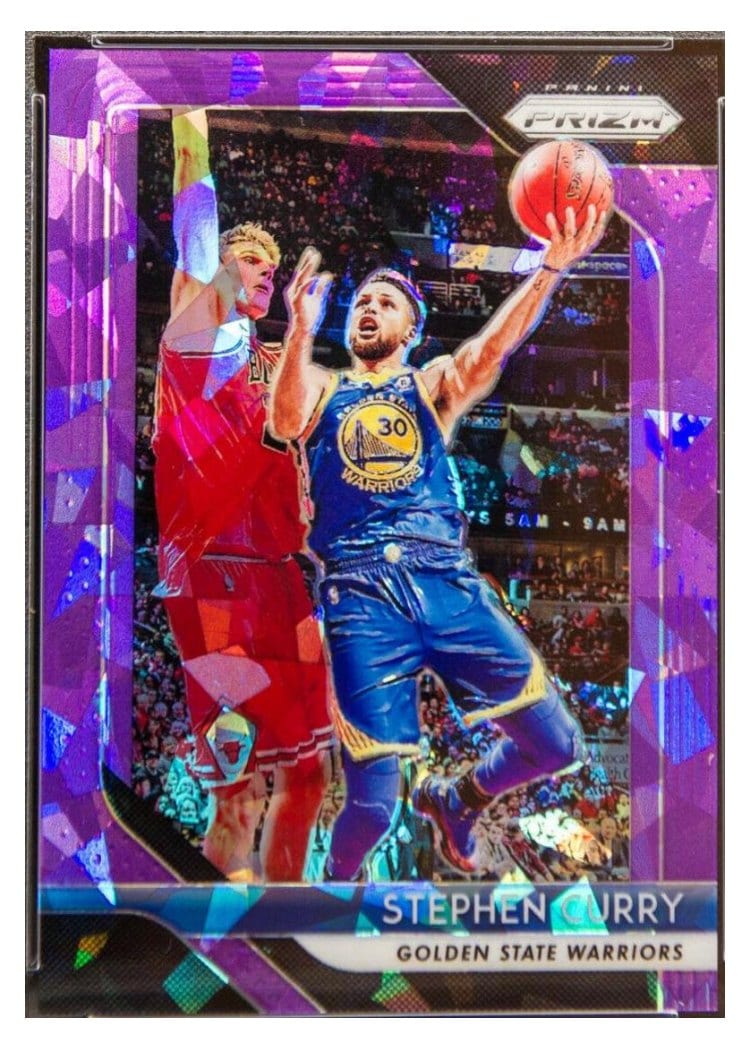 2018-19 Panini Prizm Base Set Stephen Curry #222 card