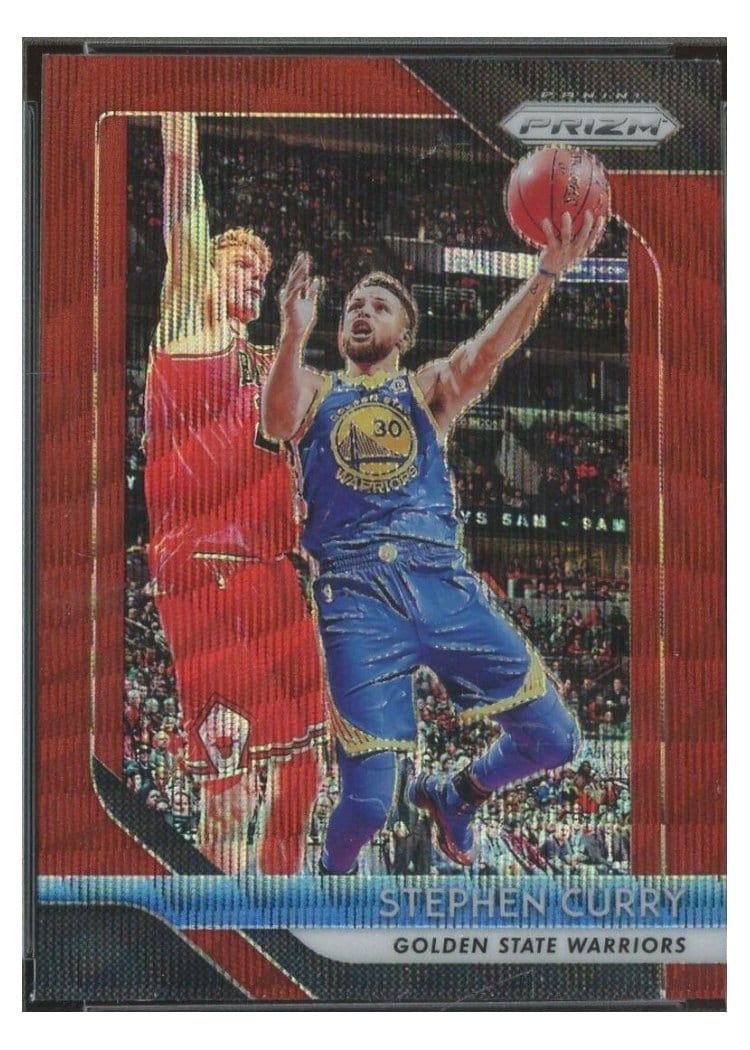 2018-19 Panini Prizm Base Set Stephen Curry #222 card