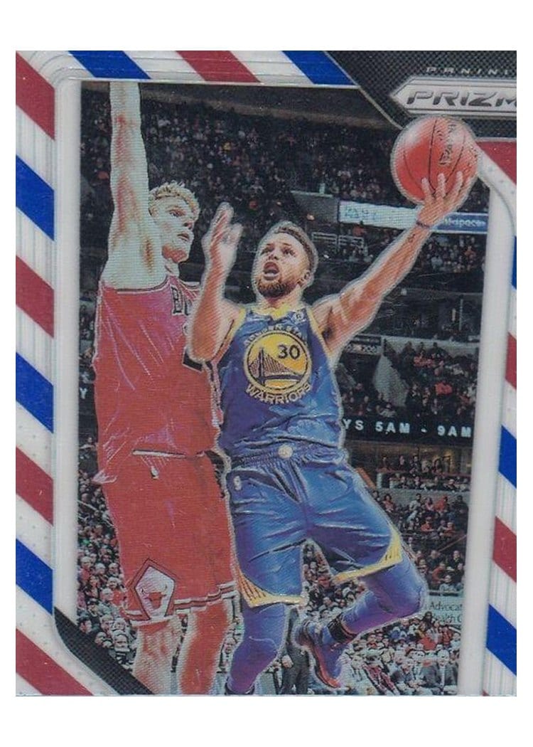 2018-19 Panini Prizm Base Set Stephen Curry #222 card