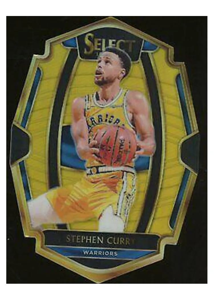 2018 Panini Select Stephen Curry #108 card