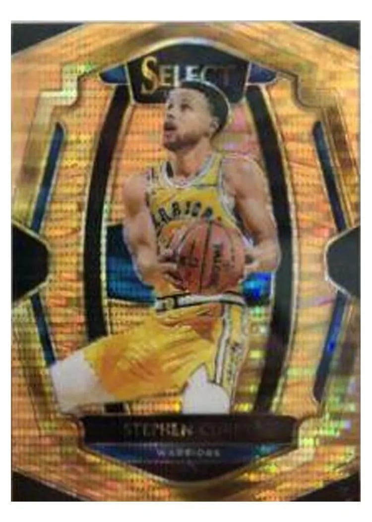 2018 Panini Select Stephen Curry #108 card