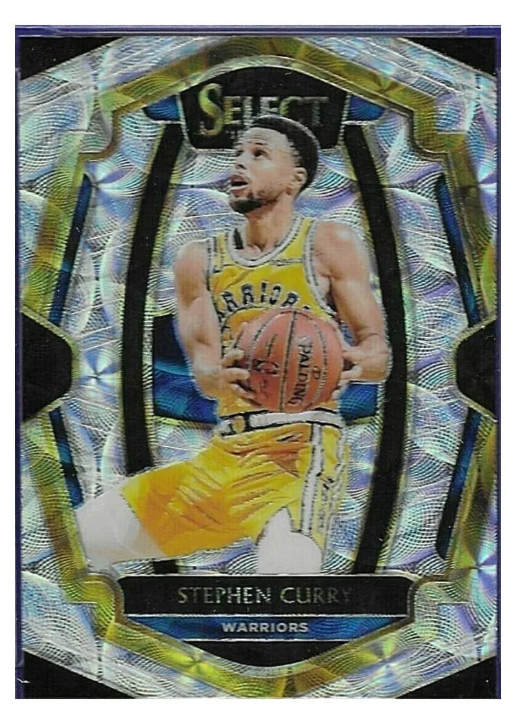 2018 Panini Select Stephen Curry #108 card