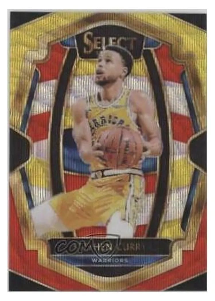 2018 Panini Select Stephen Curry #108 card
