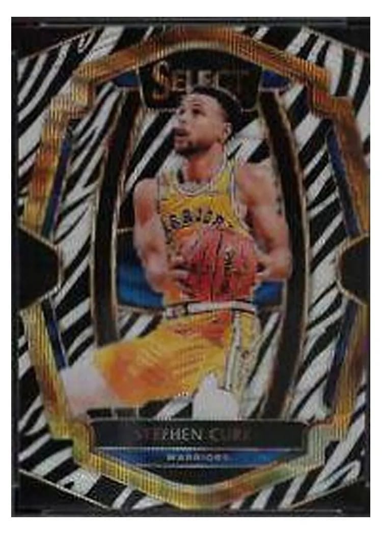 2018 Panini Select Stephen Curry #108 card