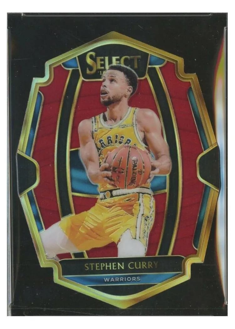 2018 Panini Select Stephen Curry #108 card