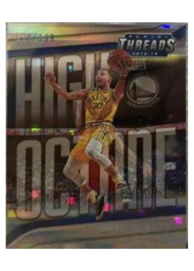 2018 Panini Threads High Octane Stephen Curry #6 card