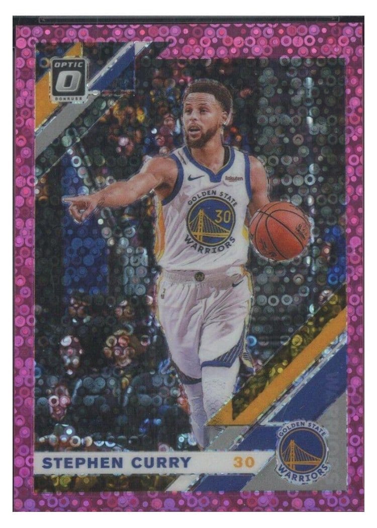 2019-20 Donruss Optic Base Set Stephen Curry #8 card