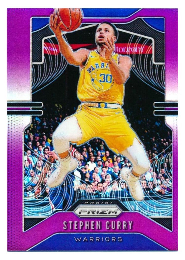 2019-20 Panini Prizm Base Set Stephen Curry #98 card