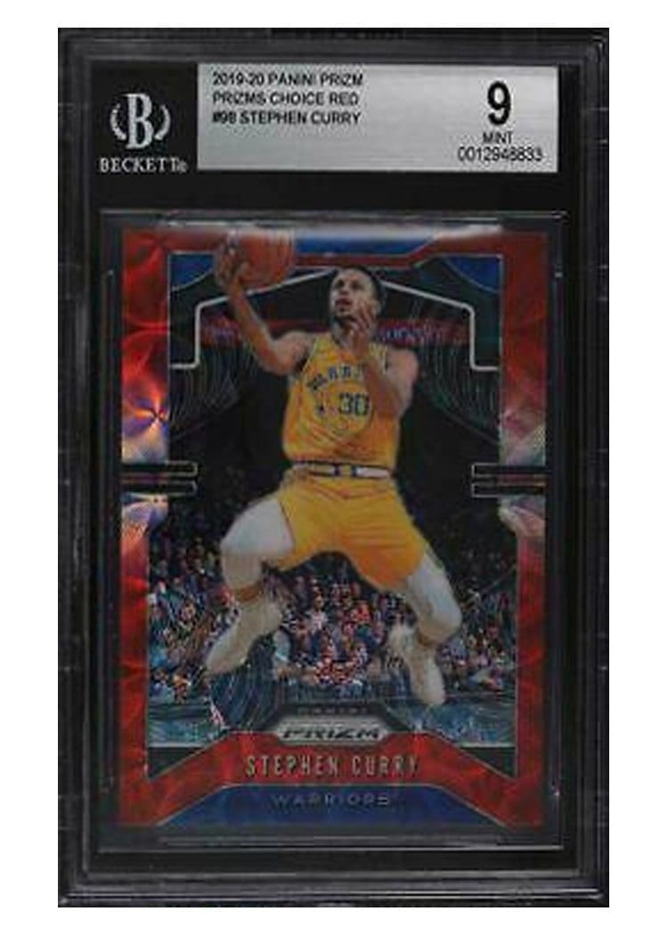 2019-20 Panini Prizm Base Set Stephen Curry #98 card