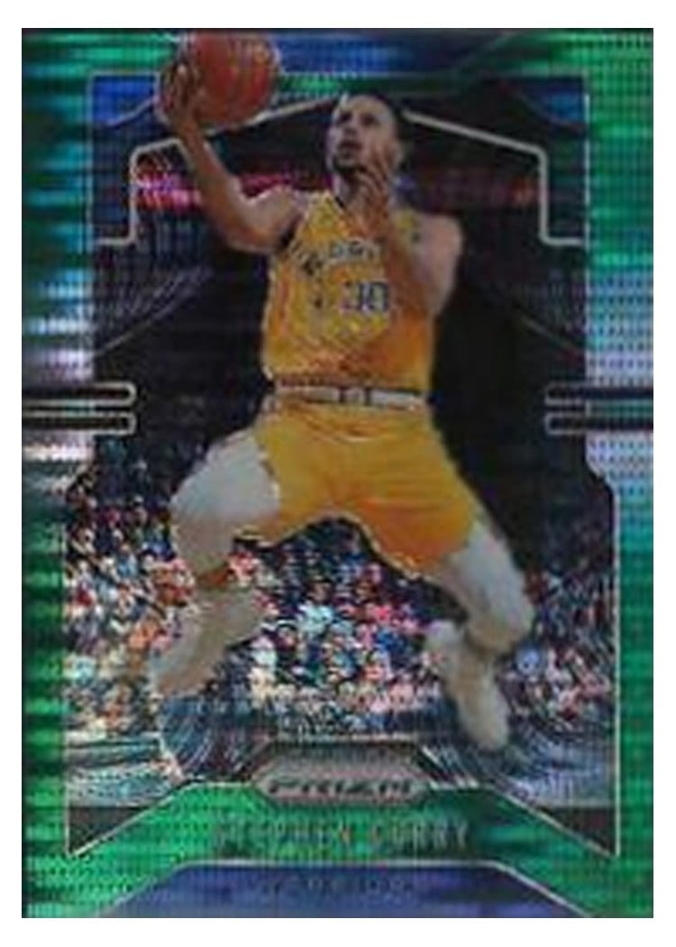 2019-20 Panini Prizm Base Set Stephen Curry #98 card