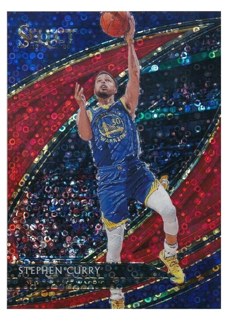 2019-20 Panini Select Base Set Stephen Curry #207 card