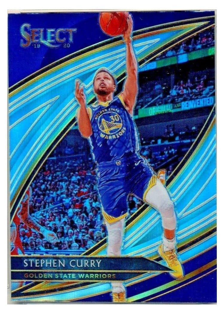 2019-20 Panini Select Base Set Stephen Curry #207 card