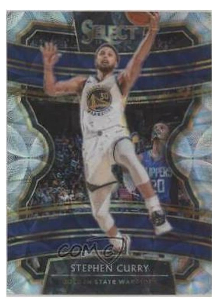 2019-20 Panini Select Base Set Stephen Curry #91 card