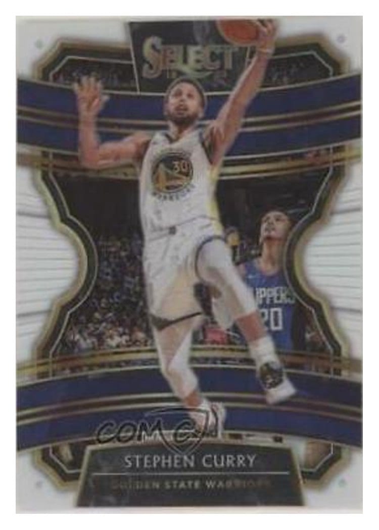 2019-20 Panini Select Base Set Stephen Curry #91 card