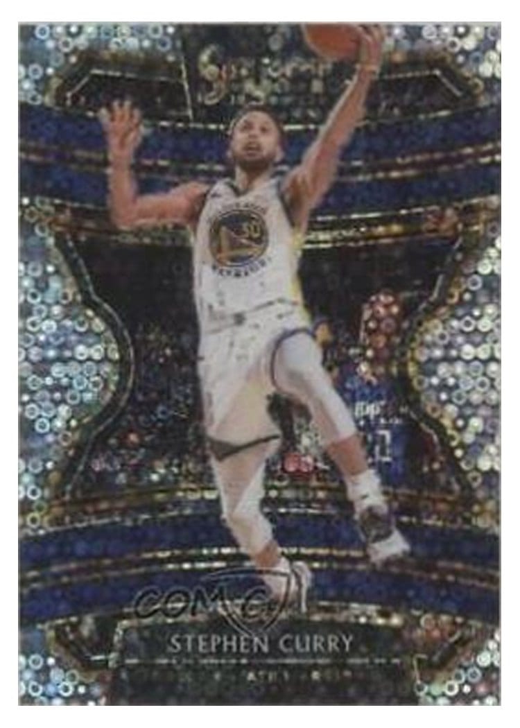 2019-20 Panini Select Base Set Stephen Curry #91 card
