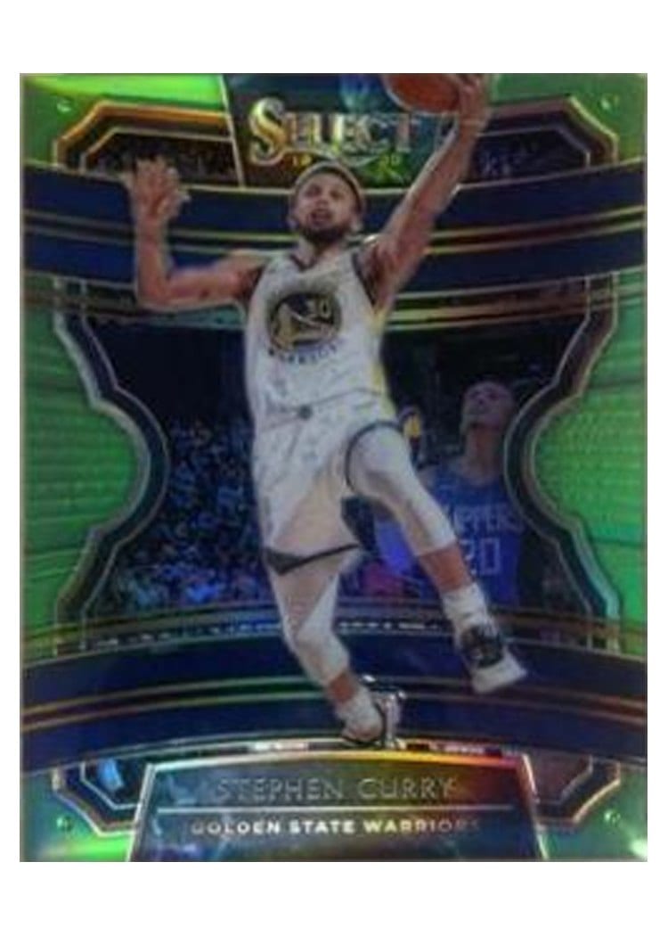 2019-20 Panini Select Base Set Stephen Curry #91 card