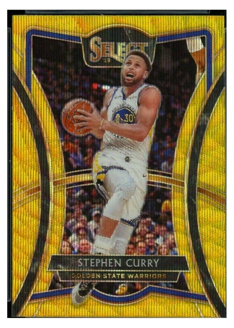 2019 Panini Select Stephen Curry #119 card