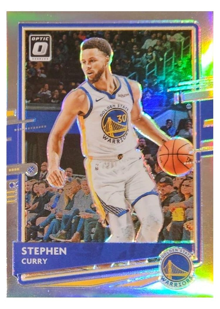 2020-21 Donruss Optic Base Set Stephen Curry #17 card