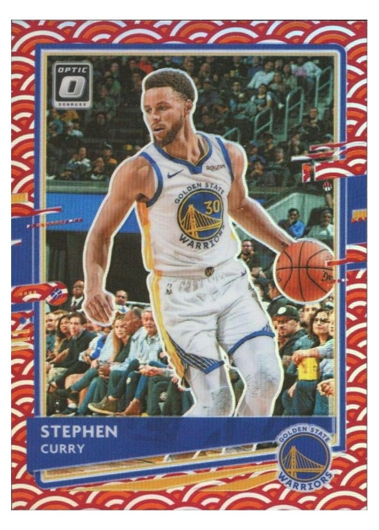 2020-21 Donruss Optic Base Set Stephen Curry #17 card