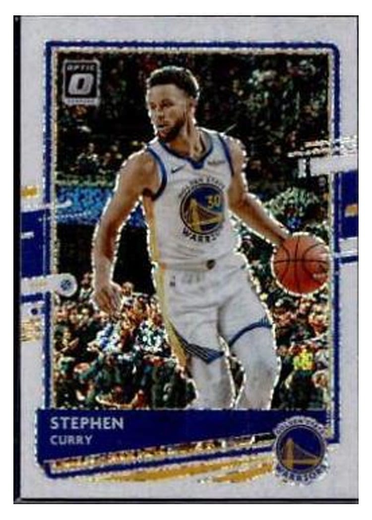 2020-21 Donruss Optic Base Set Stephen Curry White Sparkle #17 card