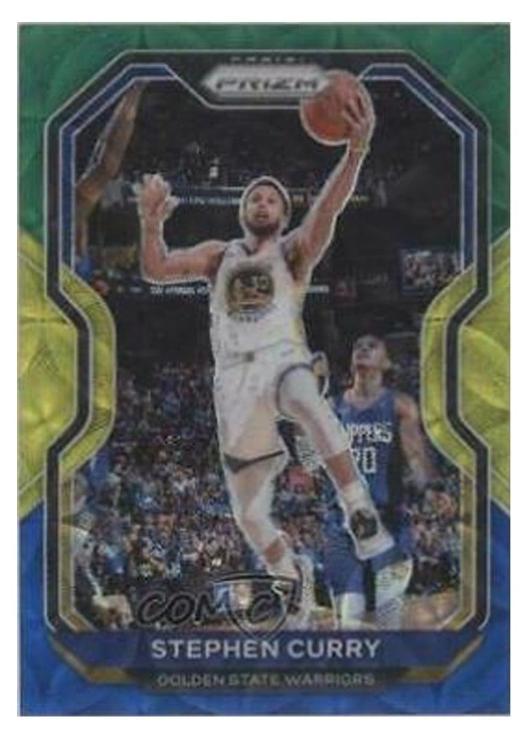 2020-21 Panini Prizm Base Set Stephen Curry #159 card