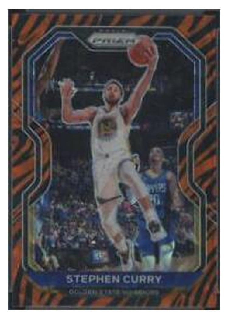 2020-21 Panini Prizm Base Set Stephen Curry #159 card
