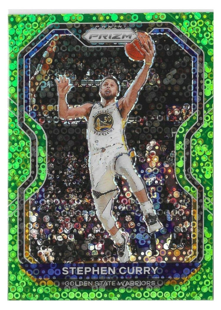 2020-21 Panini Prizm Base Set Stephen Curry #159 card