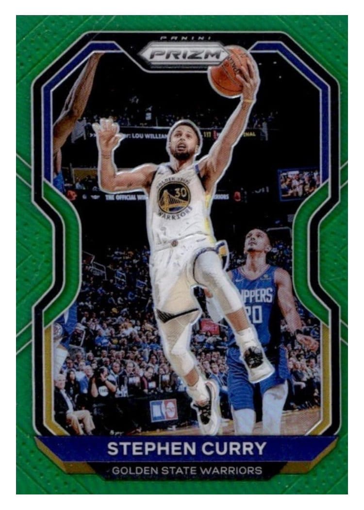 2020-21 Panini Prizm Base Set Stephen Curry #159 card