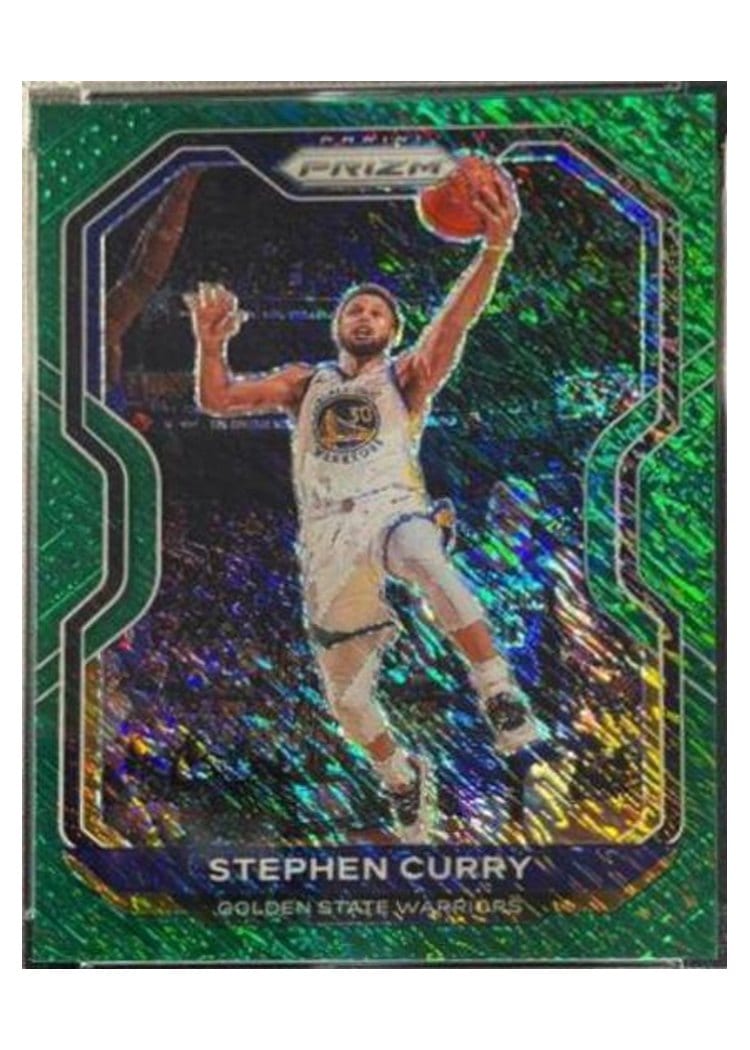 2020-21 Panini Prizm Base Set Stephen Curry #159 card