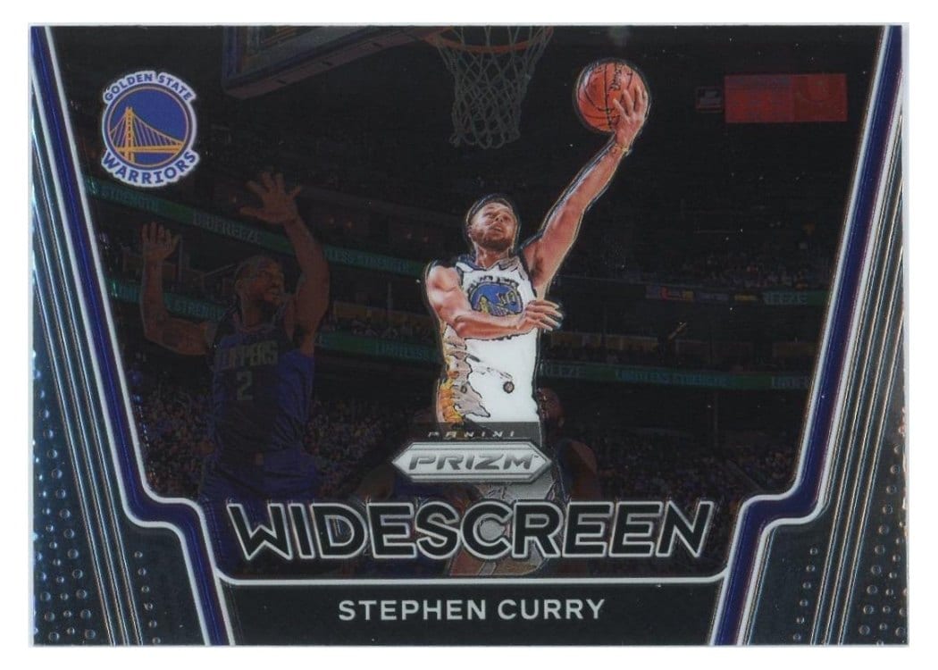 2020-21 Panini Prizm Widescreen Stephen Curry #3 card