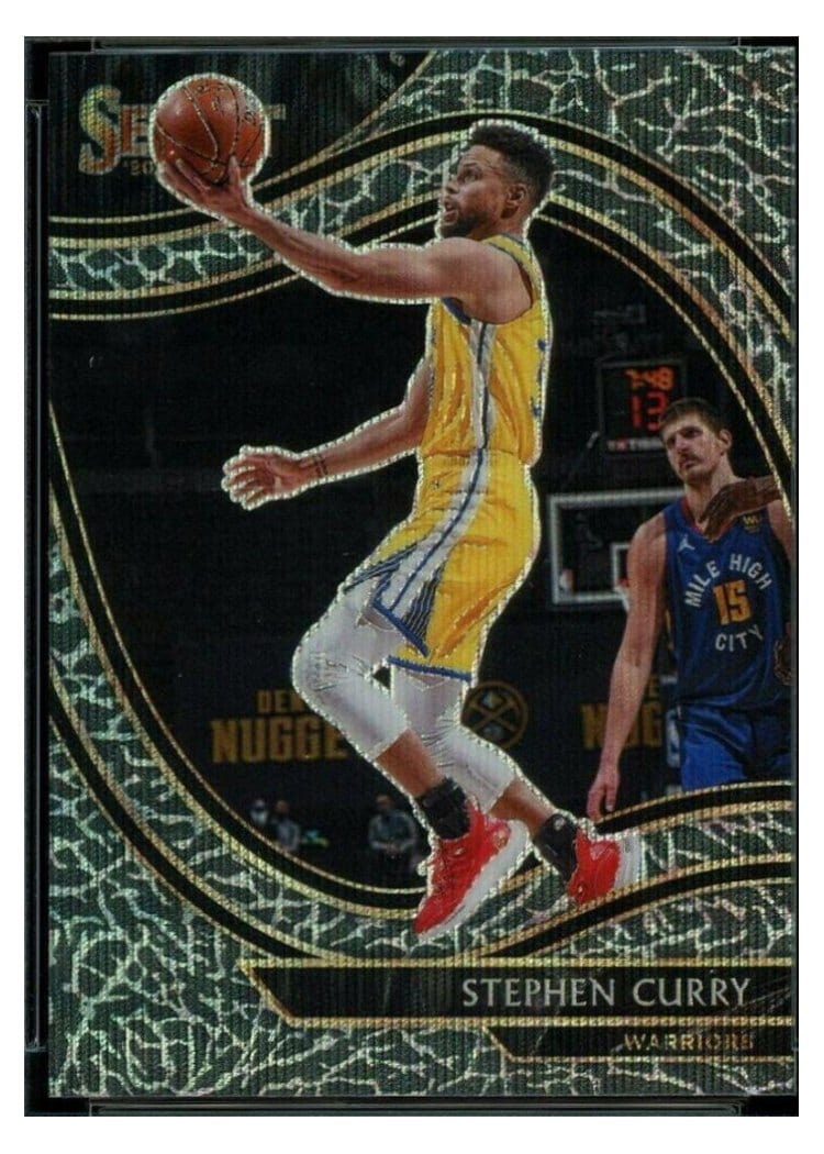 2020-21 Panini Select Base Set Stephen Curry #204 card