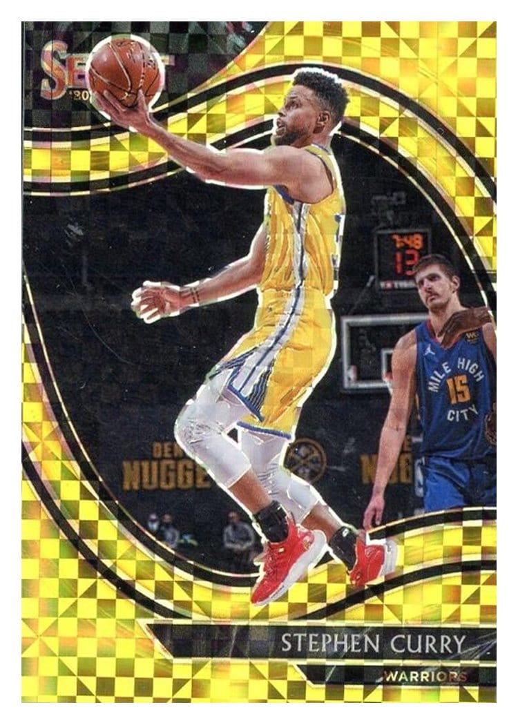 2020-21 Panini Select Base Set Stephen Curry #204 card