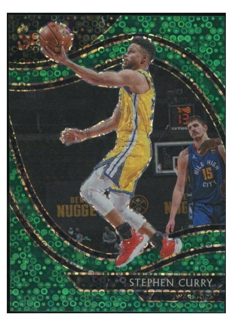 2020-21 Panini Select Base Set Stephen Curry #204 card