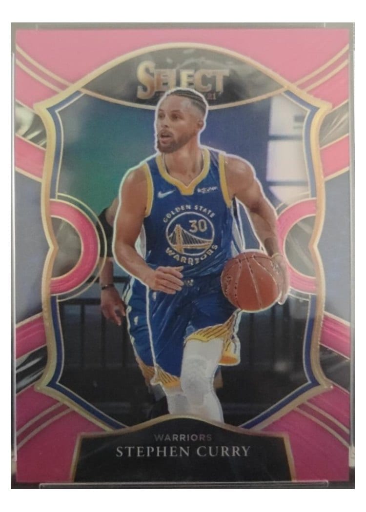 2020-21 Panini Select Base Set Stephen Curry #57 card