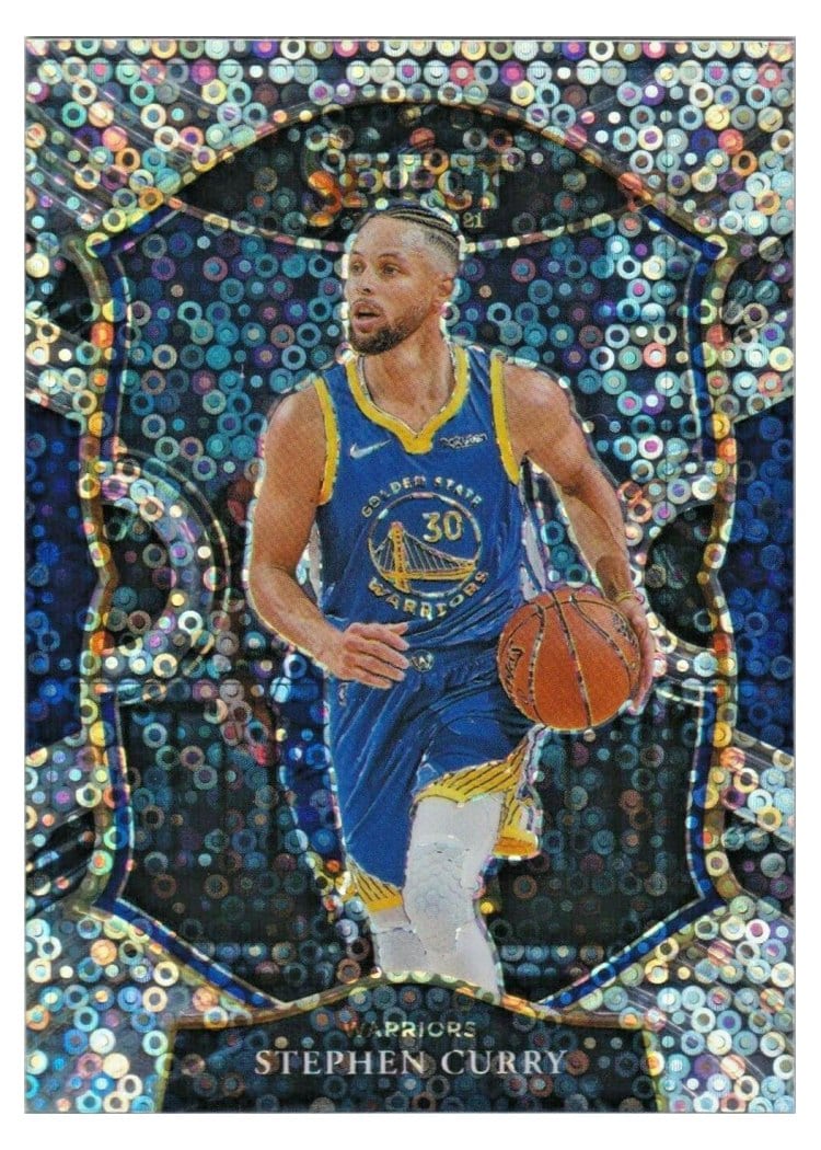 2020-21 Panini Select Base Set Stephen Curry #57 card