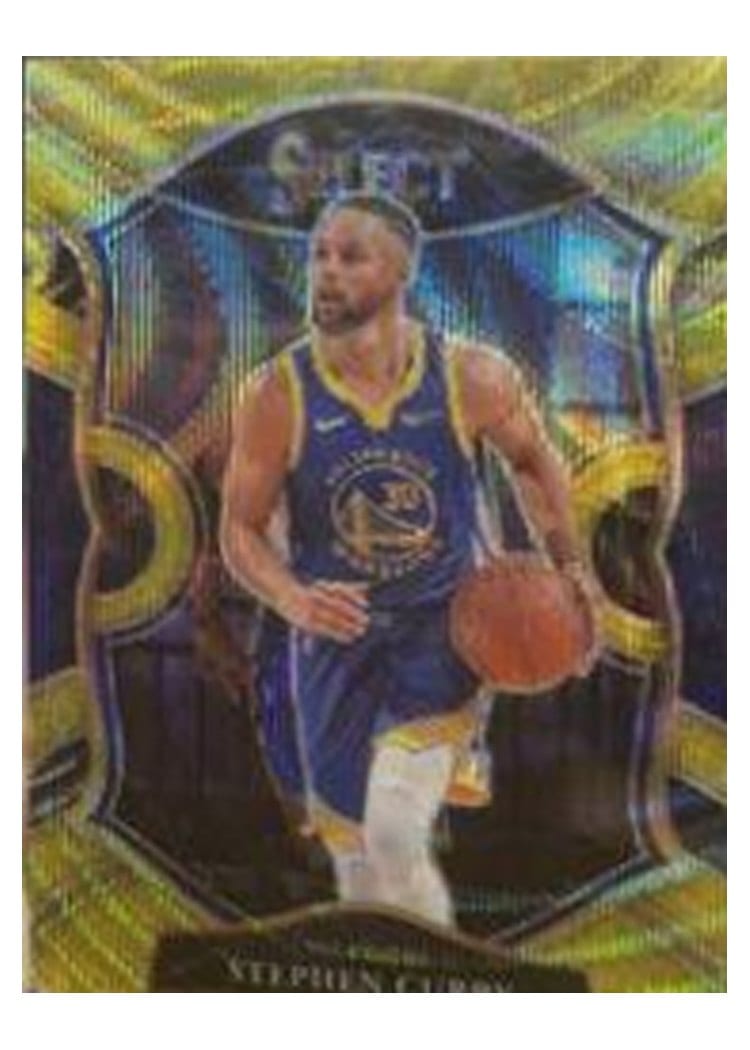 2020-21 Panini Select Base Set Stephen Curry #57 card