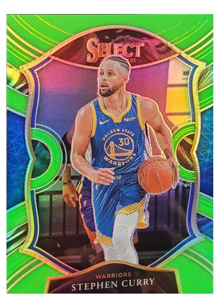 2020-21 Panini Select Base Set Stephen Curry #57 card