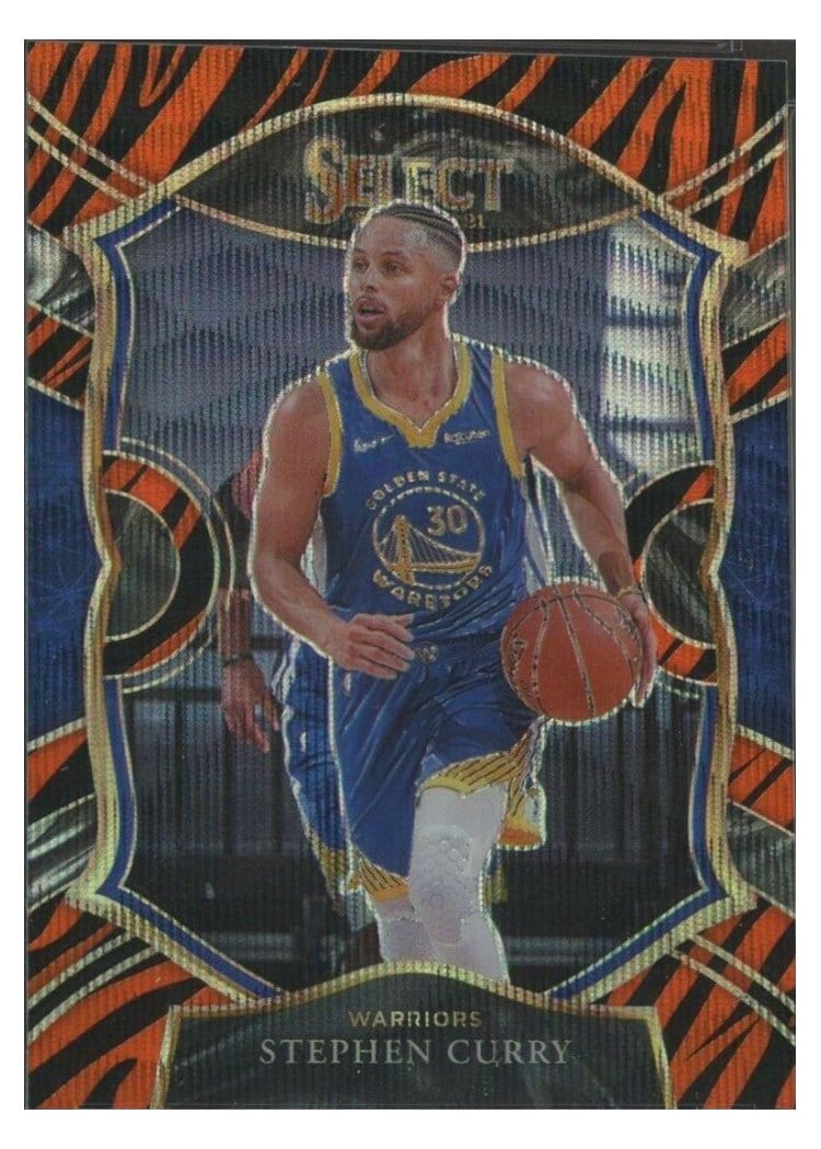 2020-21 Panini Select Base Set Stephen Curry #57 card