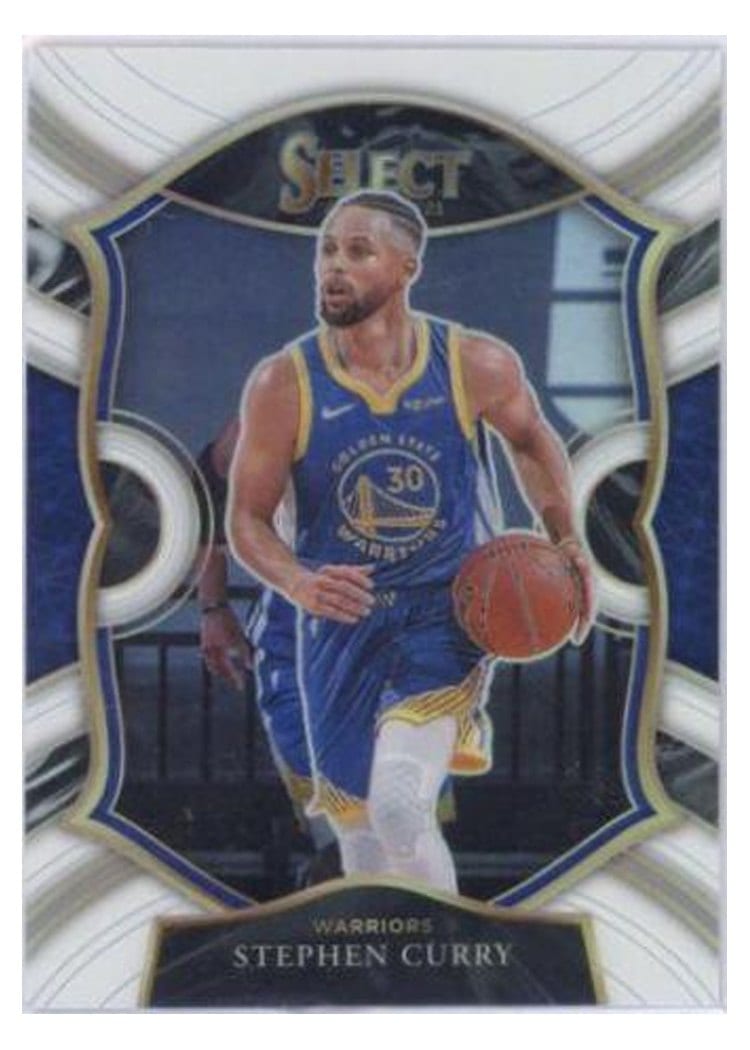 2020-21 Panini Select Base Set Stephen Curry #57 card