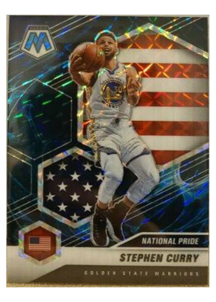 2020 Panini Mosaic Stephen Curry #249 card