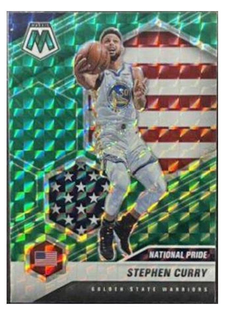 2020 Panini Mosaic Stephen Curry #249 card