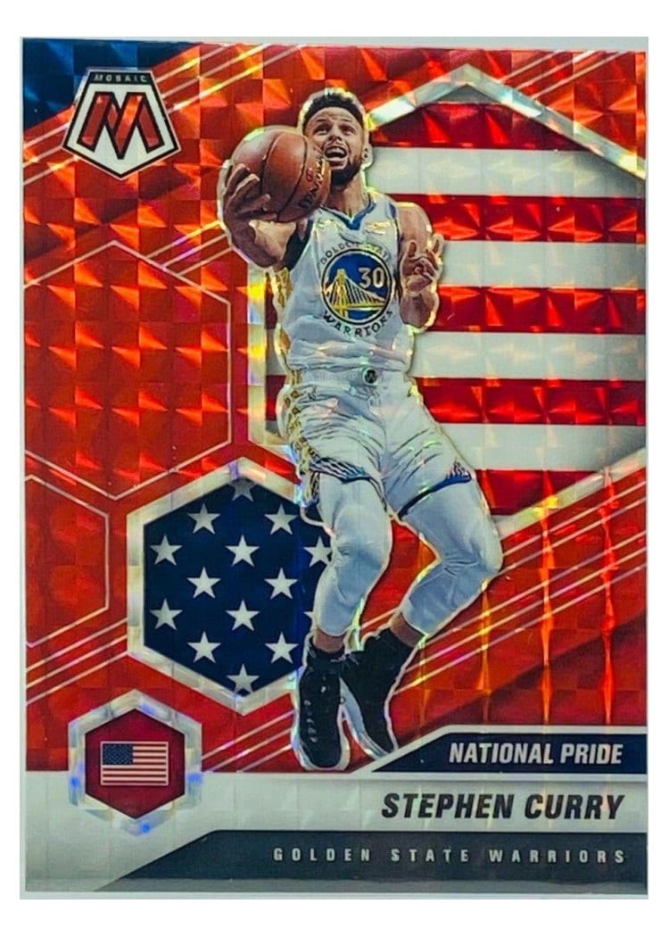 2020 Panini Mosaic Stephen Curry #249 card