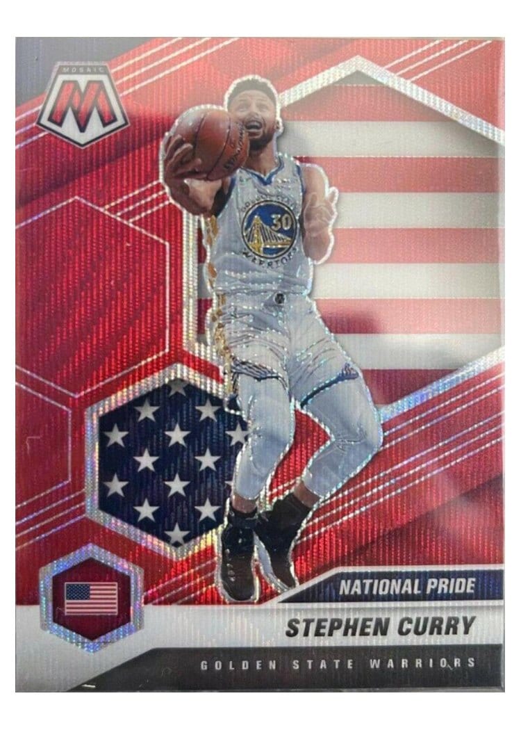 2020 Panini Mosaic Stephen Curry #249 card