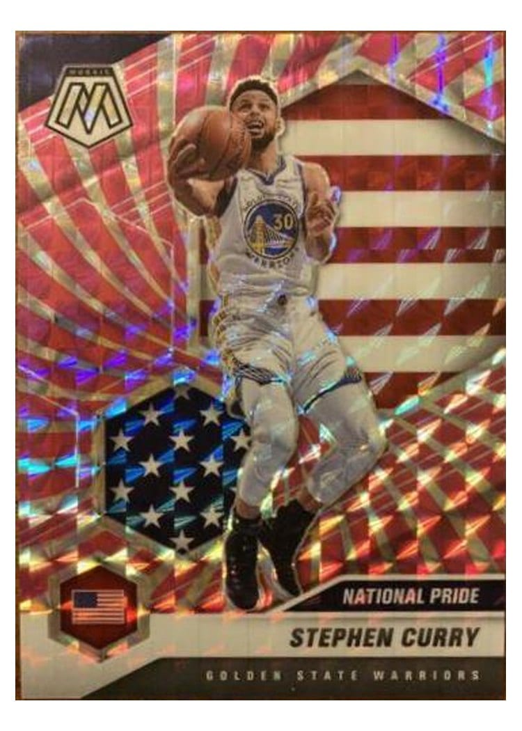 2020 Panini Mosaic Stephen Curry #249 card
