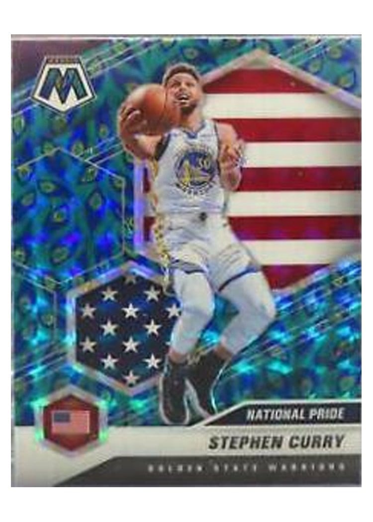 2020 Panini Mosaic Stephen Curry #249 card