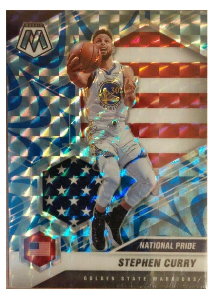 2020 Panini Mosaic Stephen Curry #249 card
