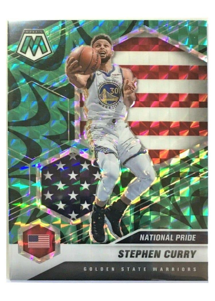 2020 Panini Mosaic Stephen Curry #249 card